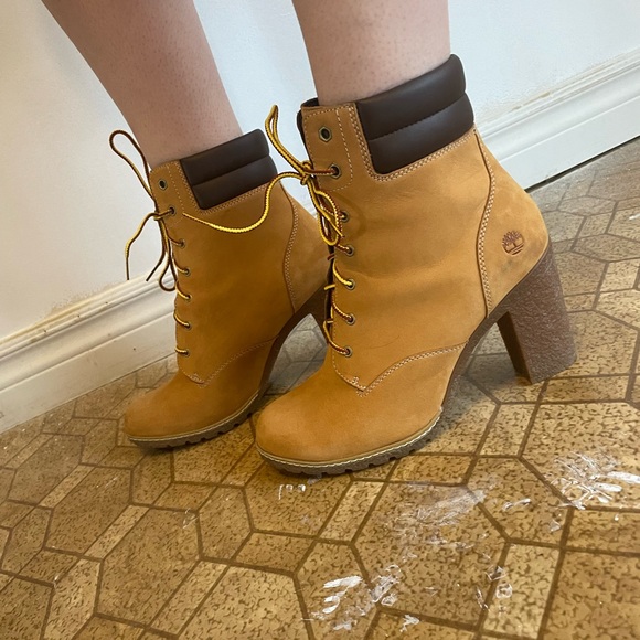 timberland healed boots size 10 - Picture 3 of 4